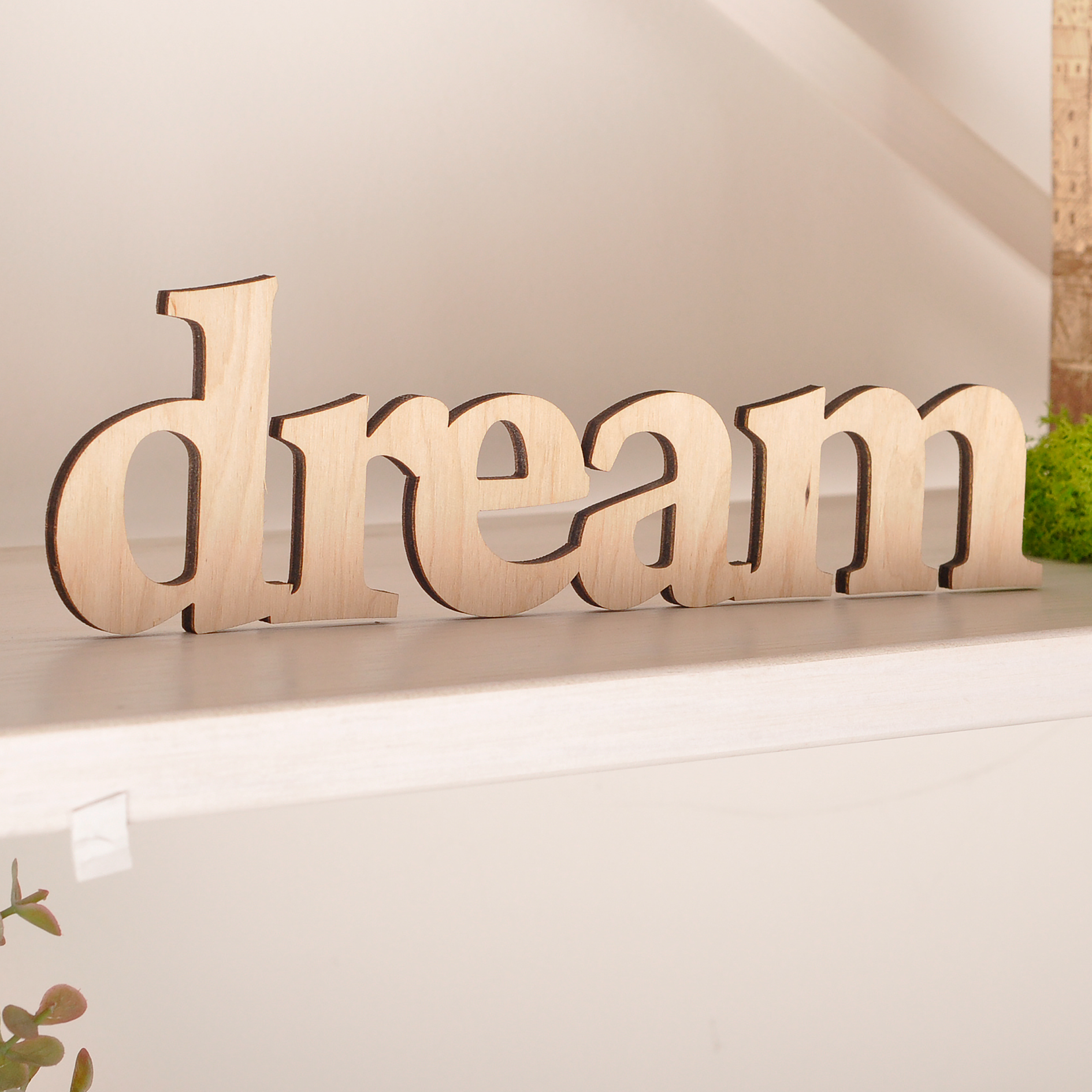 Декоративне слово з фанери W0076